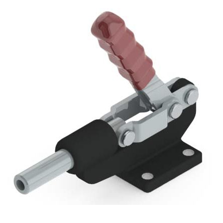 Attrezzo di bloccaggio orizzontale - HTC-610-PS - Steel Smith - ad asta scorrevole / a spinta e trazione / con base frontale
