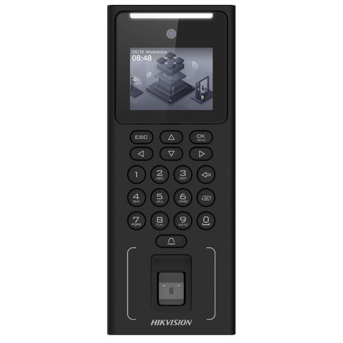 Terminale HMI con tastiera - DS-K1T321EFWX - Hikvision - a parete / 320 x 240 / VIA