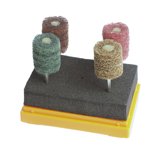 Spazzola a rullo cilindrica - 460 000 3 series - Bipol - abrasiva / in nylon
