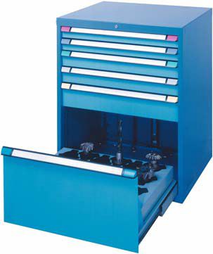 Armadio di stoccaggio - THURMETALL - con piedi / a cassetti / in metallo