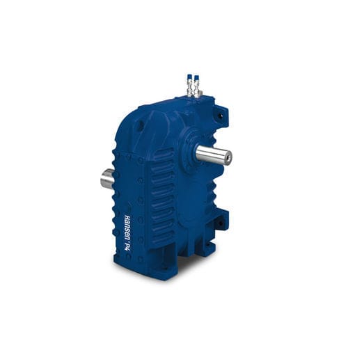Riduttore a ingranaggi elicoidali - Hansen P4 - Hansen Industrial Transmissions - ad assi ortogonali / ad albero pieno / > 10 kNm