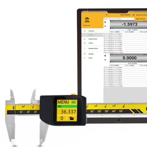 Applicazione mobile di misura - 299100040 - MICROTECH - di trasferimento dati / di accesso a distanza / per calibro a corosio