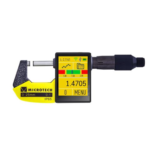 Micrometro computerizzato - 1101 series - MICROTECH - esterno / digitale / trasmissione wireless delle informazioni