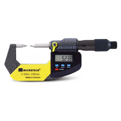 Micrometro per esterni - MICROTECH - digitale / IP65 / con punte