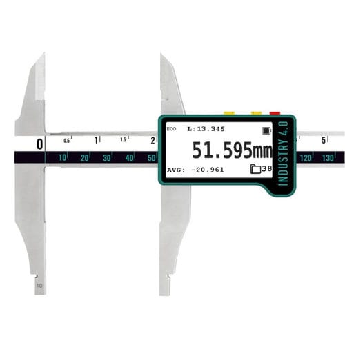Calibro a corsoio con display digitale - 141093321B - MICROTECH - Vernier / con trasmissione dati / con connessione wirelss