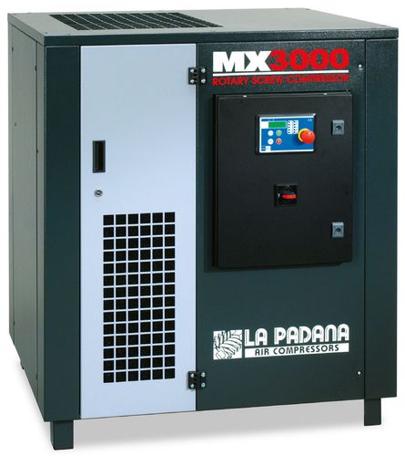 Compressore a vite - MX 2200, 3000 - La Padana Air Compressors - rotativo / d'aria / con motore elettrico