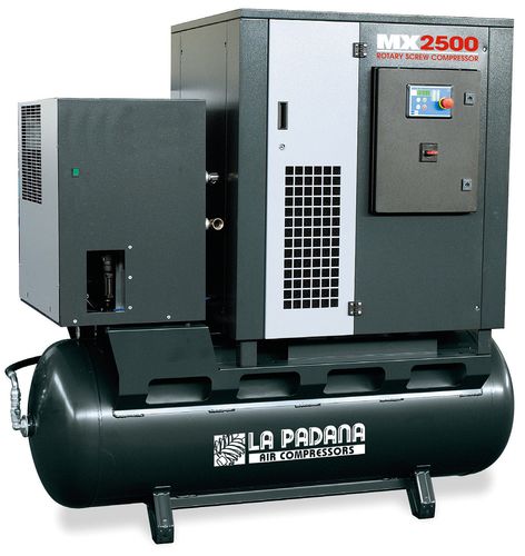 Compressore a vite - MX 2200 - 500 E, MX 3000 - 500 E - La Padana Air Compressors - rotativo / d'aria / con motore elettrico
