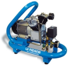 Compressore a pistone - PAS 2/20 - La Padana Air Compressors - d'aria / con motore elettrico / portatile