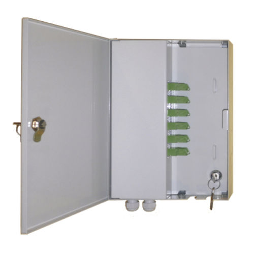 Custodia di distribuzione - ODF-MINI - DLL Partners - a parete / rettangolare / per fibra ottica