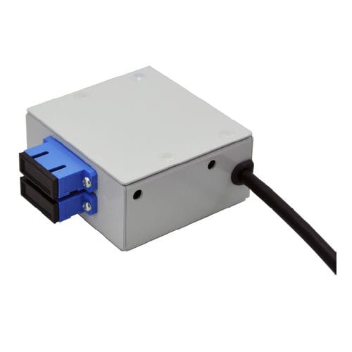 Scatola per impiombature per fibra ottica - MINI ODF-DIN Q-Fiber series - DLL Partners - da parete / su guida DIN / di acciaio