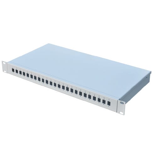 Rack 19" - ODF-19-1U-C - DLL Partners - di distribuzione / compatto / per schede elettroniche