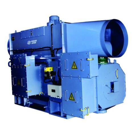 Alternatore per centrale eolica - CRRC YONGJI ELECTRIC CO. LTD. - trifase / 6 poli / IP54