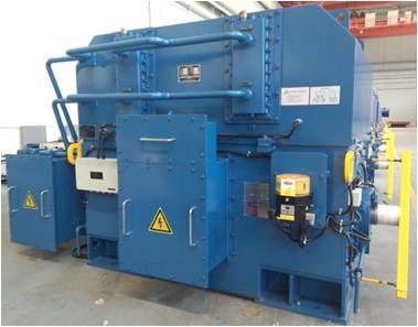 Alternatore per centrale eolica - CRRC YONGJI ELECTRIC CO. LTD. - trifase / 4 poli / IP54