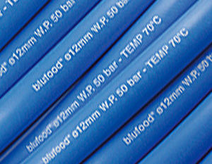 Tubo flessibile per prodotti alimentari - Teha - in PVC / liscio / resistente all'abrasione