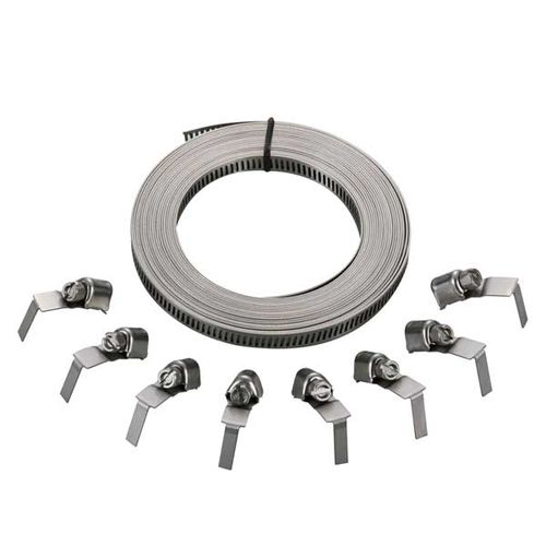 Fascetta stringitubo a vite senza fine - Y246  - EVEREON INDUSTRIES INC - secondo specifiche / a nastro