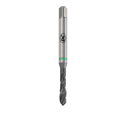 Maschio per filettatura monoblocco - S360VS-3 - DC SWISS SA - a scanalature elicoidali / HSSE-PM / per acciaio