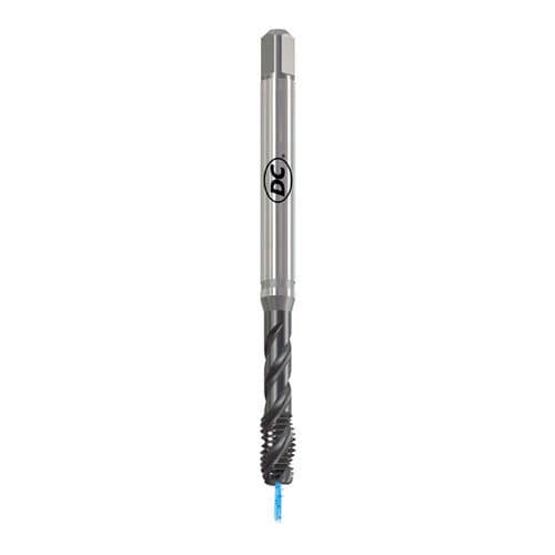 Maschio per filettatura per fori ciechi - Q363VS-3 - DC SWISS SA - monoblocco / a scanalature elicoidali / HSSE-PM