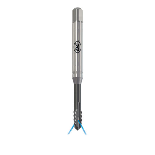 Maschio per filettatura per fori passanti - RTS323VS-4 - DC SWISS SA - monoblocco / HSSE-PM / per acciaio