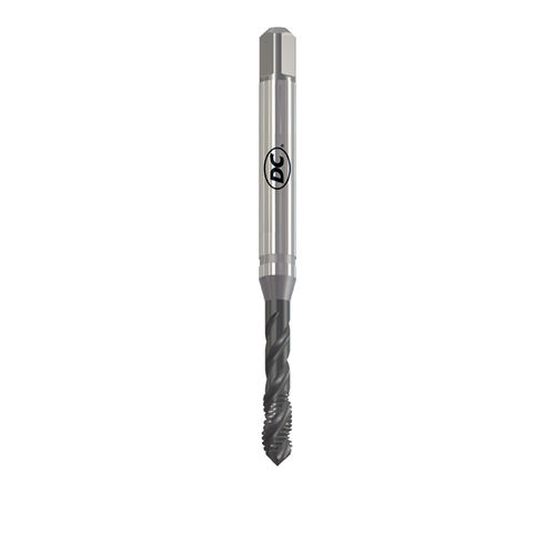 Maschio per filettatura per fori ciechi - RTS362VS-3 - DC SWISS SA - monoblocco / a scanalature elicoidali / HSSE-PM