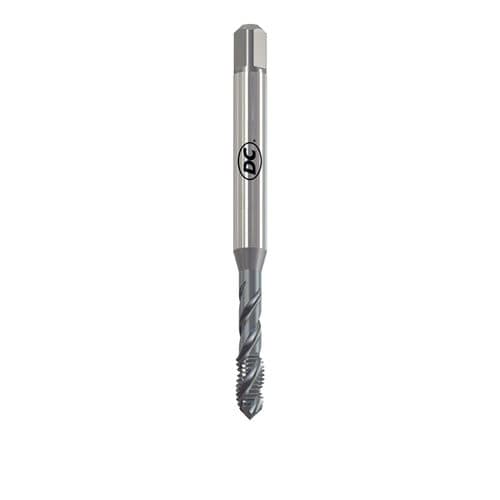 Maschio per filettatura per fori ciechi - N360TC-3 - DC SWISS SA - monoblocco / a scanalature elicoidali / HSS-E