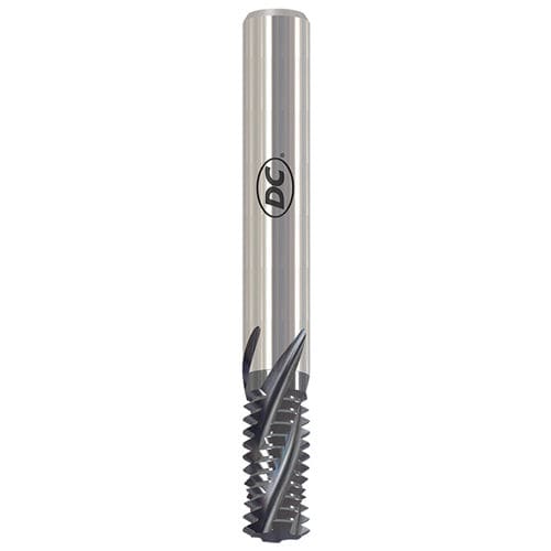 Fresa a filettare - GF6110VS - DC SWISS SA - integrale / rivestita / per acciaio