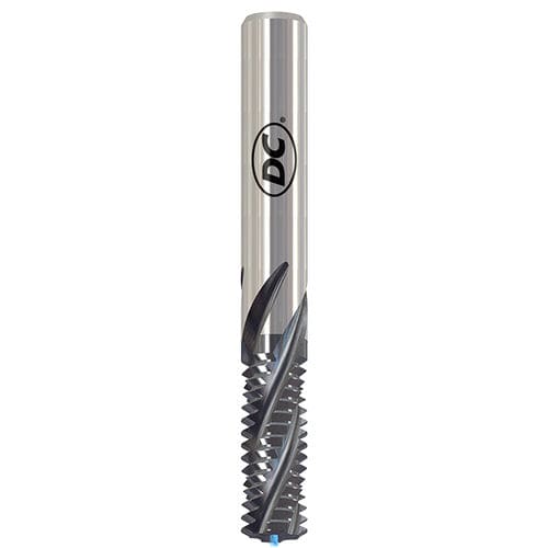 Fresa a filettare - GF6165VS - DC SWISS SA - integrale / rivestita / per acciaio
