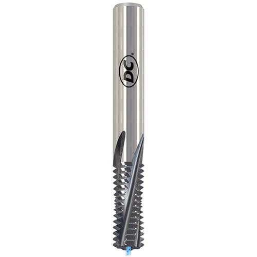 Fresa a filettare - GF6265VS - DC SWISS SA - integrale / rivestita / per acciaio inossidabile