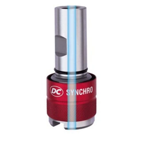 Portautensile di filettatura sincronizzata - SRT312 - DC SWISS SA - alimentato con fluido di raffreddamento
