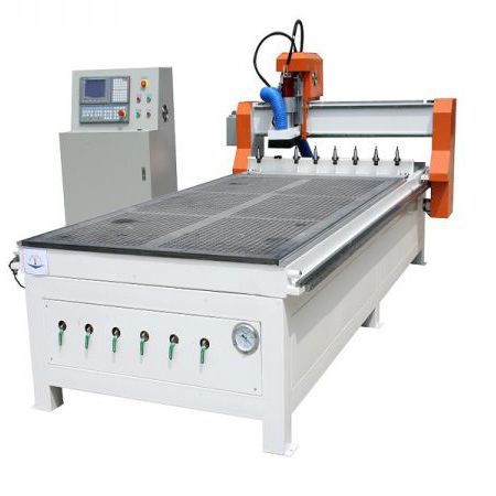 Contornatrice CNC - NC-L1325 - Jinan Nice-Cut Mechanical Equipment Co., Ltd. - 3 assi / a legna / con cambia utensile automatico