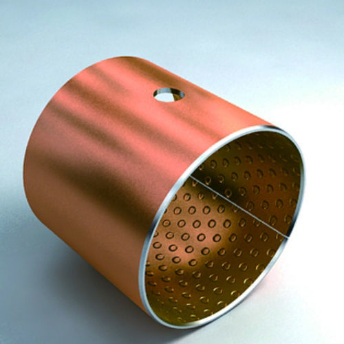 Cuscinetto liscio cilindrico - IB030 - IDEAL BEARING INC. - in bronzo / in acciaio al carbonio / in grafite
