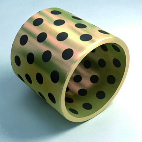 Cuscinetto liscio cilindrico - IB05 series - IDEAL BEARING INC. - in bronzo / in grafite / senza piombo