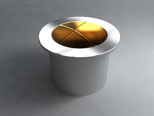 Cuscinetto liscio cilindrico - IB071 - IDEAL BEARING INC. - in bronzo / in acciaio inossidabile / in grafite