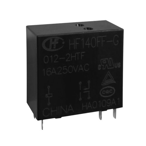 Relè elettromeccanico 24 VDC - HF140FF-G - Xiamen Hongfa Electroacoustic Co.,Ltd. - 12 VDC / 48 V DC / 6 V DC