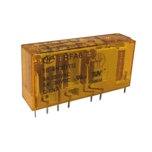 Relè elettromeccanico con contatti guidati - HFA6 - Xiamen Hongfa Electroacoustic Co.,Ltd. - 24 VDC / 12 VDC / 48 V DC