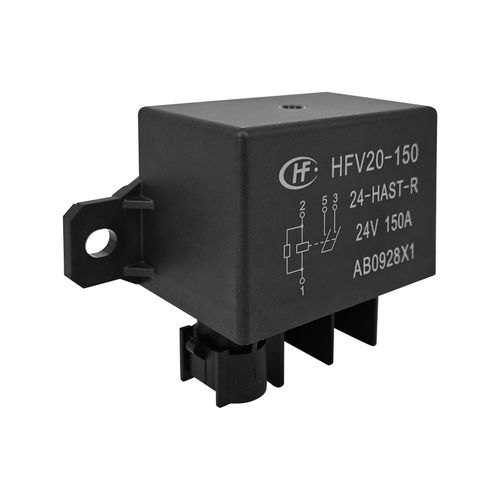 Relè elettromeccanico 24 VDC - HFV20-150 - Xiamen Hongfa Electroacoustic Co.,Ltd. - 12 VDC / 1NA / per il settore automotive