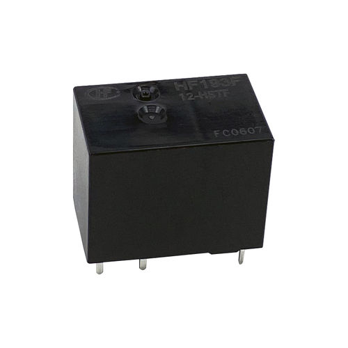 Relè elettromeccanico DC - HF193F - Xiamen Hongfa Electroacoustic Co.,Ltd. - 1NA / in miniatura / per circuito stampato