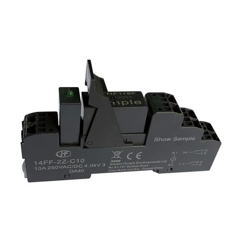 Zoccolo per relè elettromeccanico - 14FF-2Z-C10 - Xiamen Hongfa Electroacoustic Co.,Ltd.