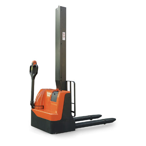 Accatastatore elettrico - PSE10M - Noblelift Intelligent Equipment Co., Ltd. - a timone con guida da terra / 12 V / per magazzino