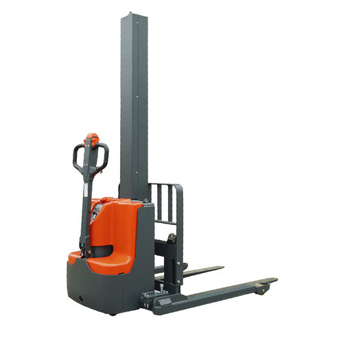 Accatastatore con longheroni a cornice - PSE10MSL - Noblelift Intelligent Equipment Co., Ltd. - elettrico / a timone con guida da terra / 12 V
