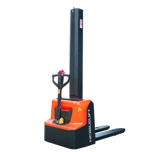 Accatastatore a batteria - PSE12 series - Noblelift Intelligent Equipment Co., Ltd. - a guida a bordo / 24 V / 12 V