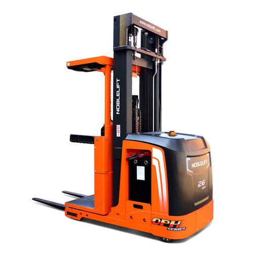 Carrello commissionatore a alto livello - OPH12 series - Noblelift Intelligent Equipment Co., Ltd. - elettrico / con forche di sollevamento / ad alta velocità