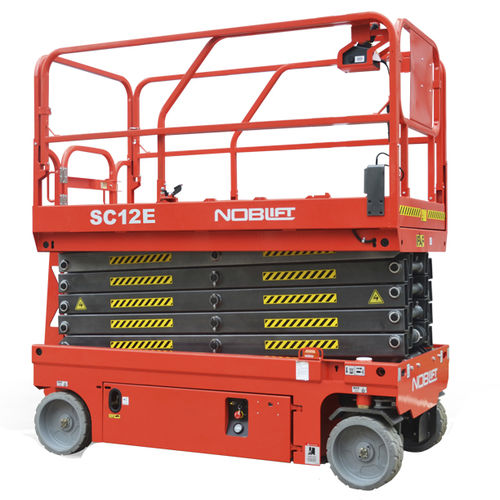 Piattaforma elevatrice a forbice mobile - SC1 series - Noblelift Intelligent Equipment Co., Ltd. - elettrica / idraulica / per uso in interni ed esterni