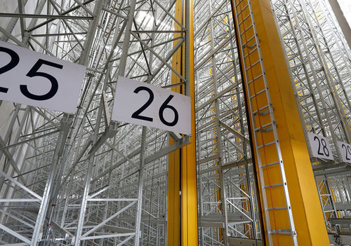 Scaffalatura per magazzino di stoccaggio - Noblelift Intelligent Equipment Co., Ltd. - da trasporto / con ripiani / dinamica