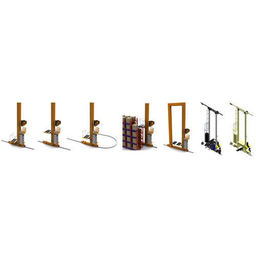 Pallettizzatore con impilatrice - Noblelift Intelligent Equipment Co., Ltd. - automatico