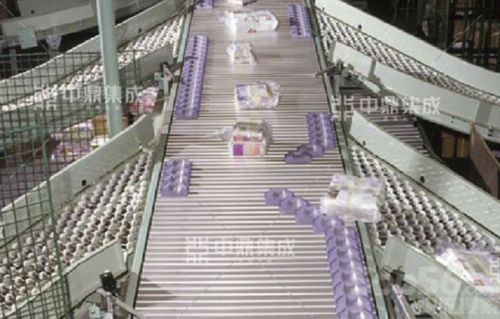 Sistema di smistamento a nastro - Noblelift Intelligent Equipment Co., Ltd. - con spingitori