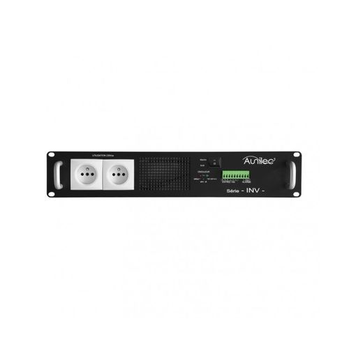 Convertitore DC/AC on-line - INV  - AUNILEC - di tensione / con alimentazione elettrica DC / in rack 19"
