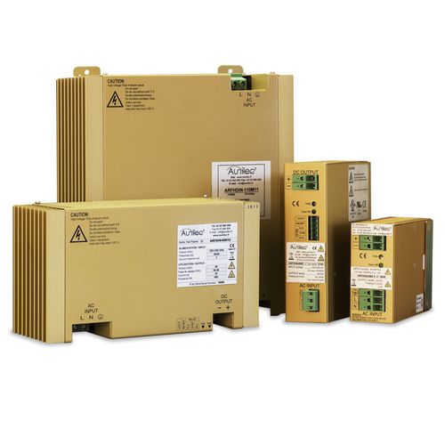 Alimentatore elettrico su guida DIN - ARFDin  - AUNILEC - AC/DC / ad uscita semplice / regolato