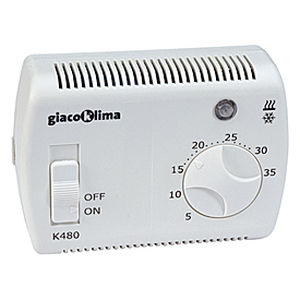 Termostato elettronico - K480 - Giacomini - da parete / d'ambiente