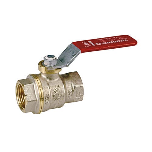 Valvola a sfera - R910 series - Giacomini - a leva / per acqua / per vapore