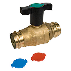 Valvola a sfera - R851VT series - Giacomini - manuale / per acqua potabile / per riscaldamento